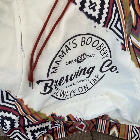 NWOT Mama’s Boobery nursing hoodie - Picture 2 of 6